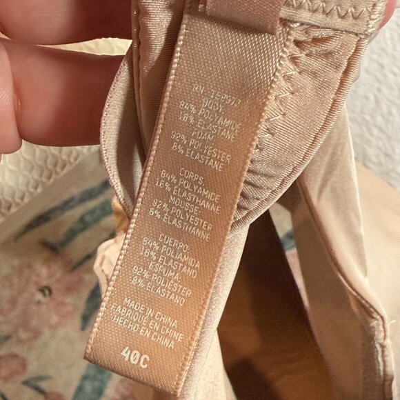 SKIMS womens Wireless Form Lightly Lined Bra- tan size 40c - Picture 5 of 5